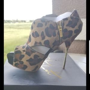 Leopard Booties
